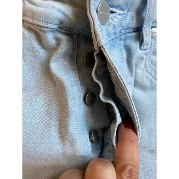 Zanerobe Sz 30 BNWOT men's light blue denim jeans joe blow distressed